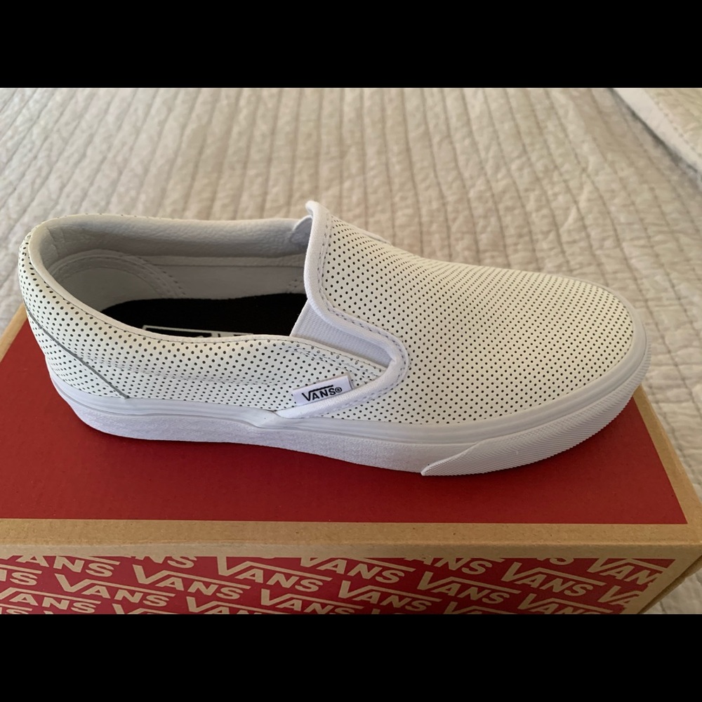 White leather